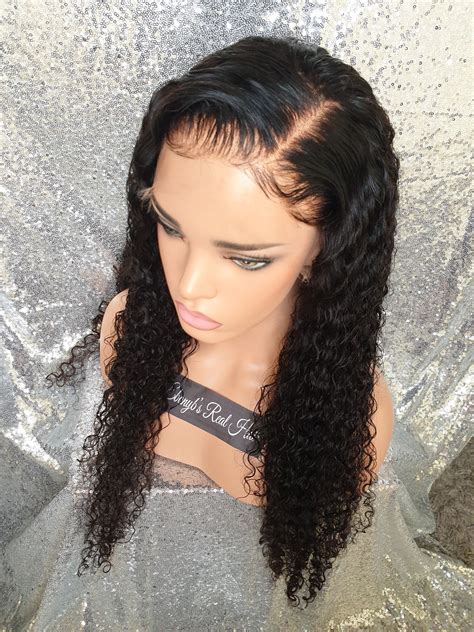 wavy lace front wigs human hair|wet n wavy headband wig.